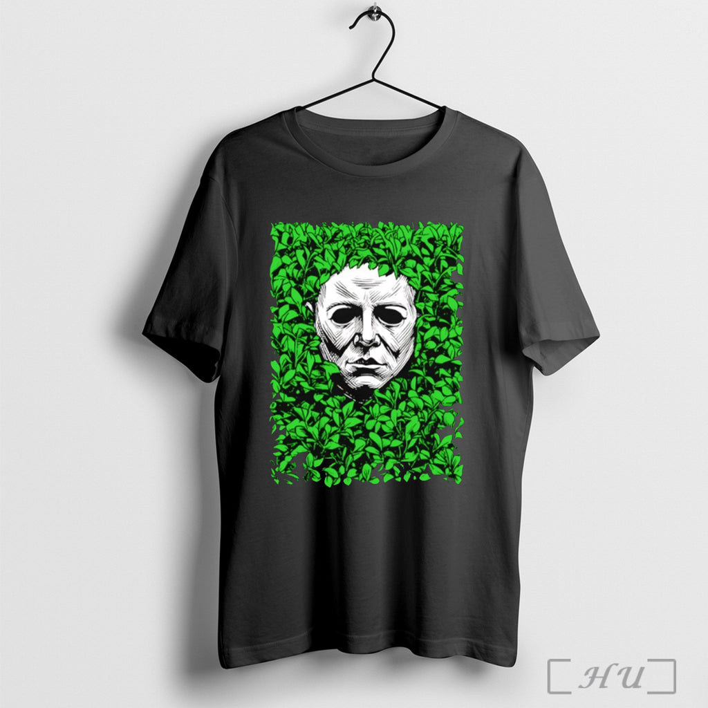 Officials Michael Myers Halloween Among The Hedges T Shirt