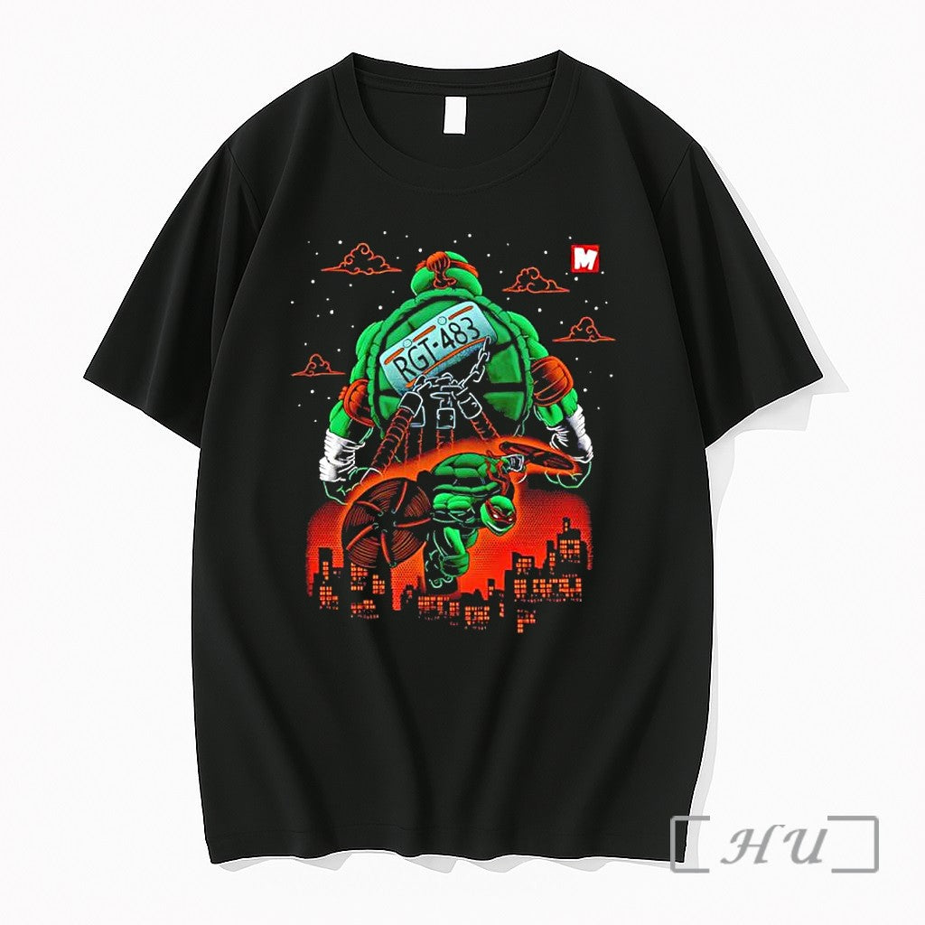 Officials Michelangelo Teenage Mutant Ninja Turtles City Skyline