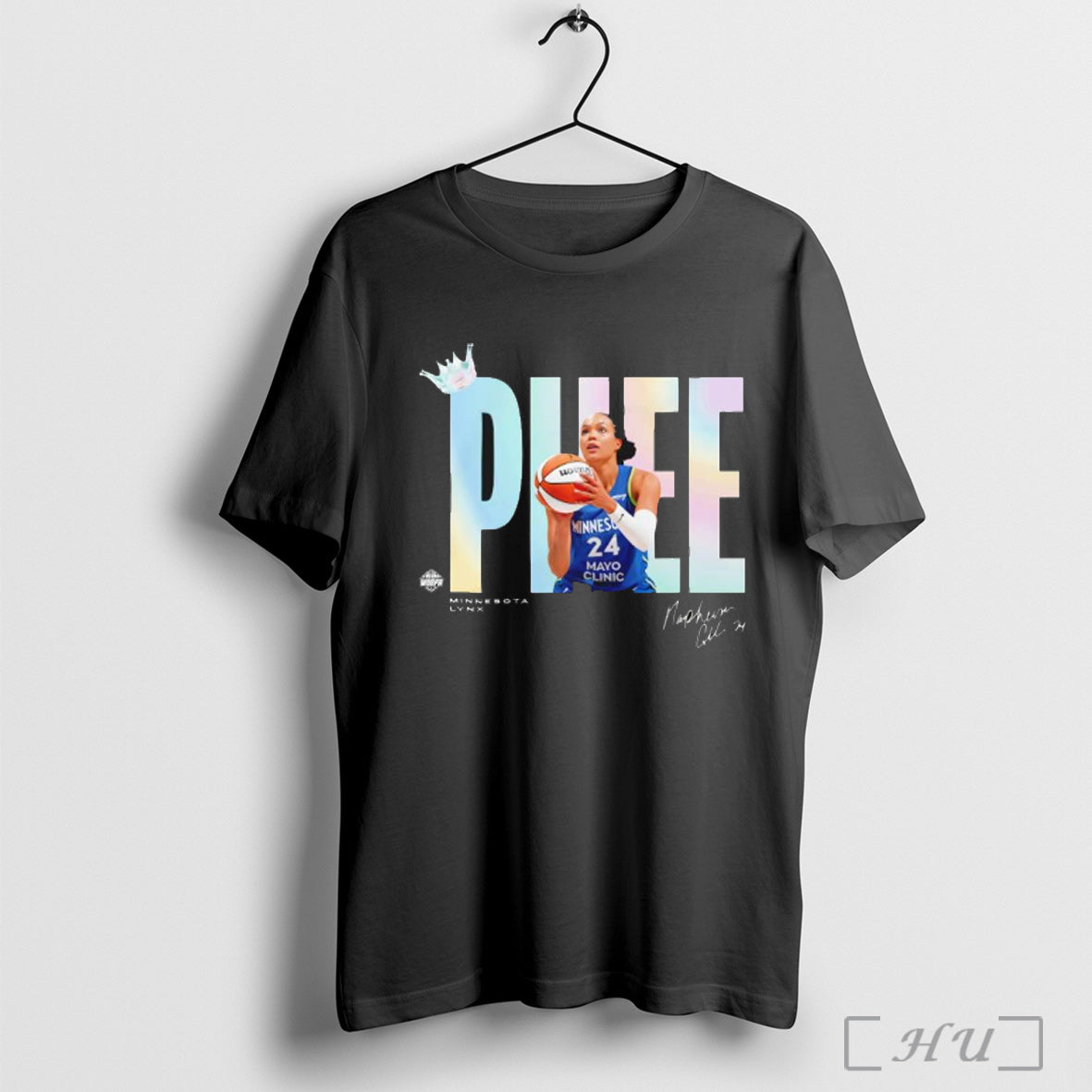 Officials Minnesota Lynx Napheesa Collier Stadium Essentials Signature T Shirt