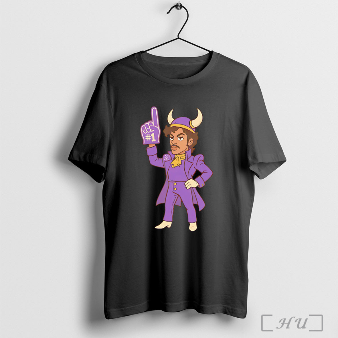 Officials Minnesota Football Fan Prince Purple Rain T Shirt