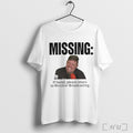 Officials Missing If Found Please Return To Revolver Broadcasting White T Shirt