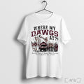 Officials Mississippi State Bulldogs Vs Northern Illinois Huskies Football Game Day 2025 T Shirt