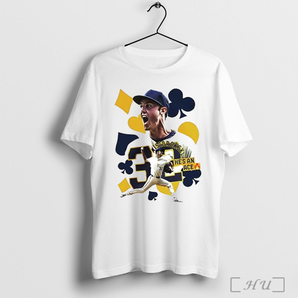 Officials Mistorowski Hes An Ace Baseball Player Graphic T Shirt