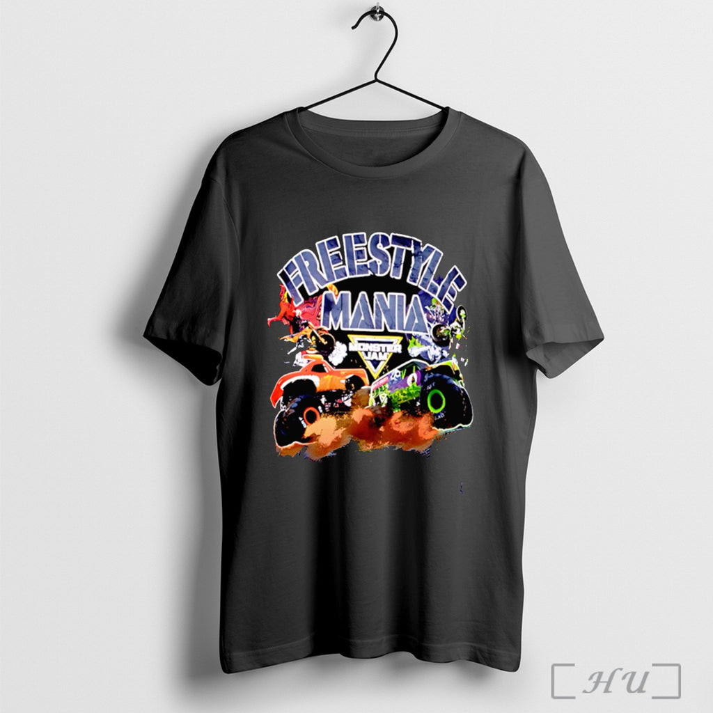 Officials Monster Jam Freestyle Mania T Shirt