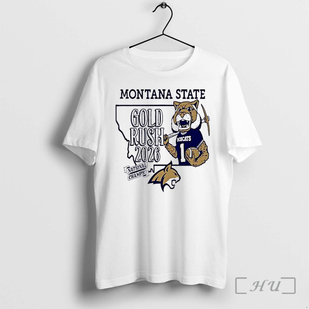 Officials Montana State Gold Rush Ncaa 2026 National Champs Bobcats