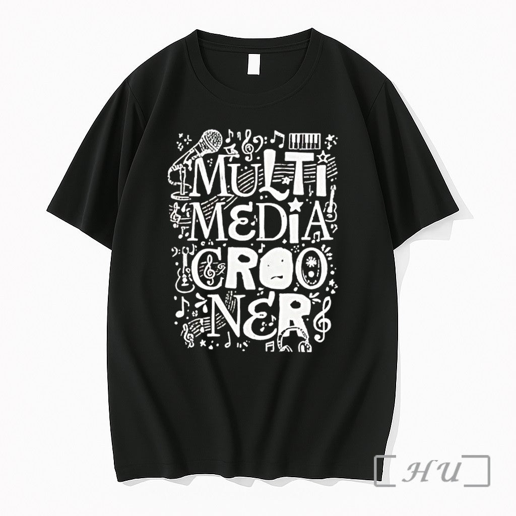 Officials Multimedia Crooner Music Design Premium T Shirts Sweater Hoodie Jpg