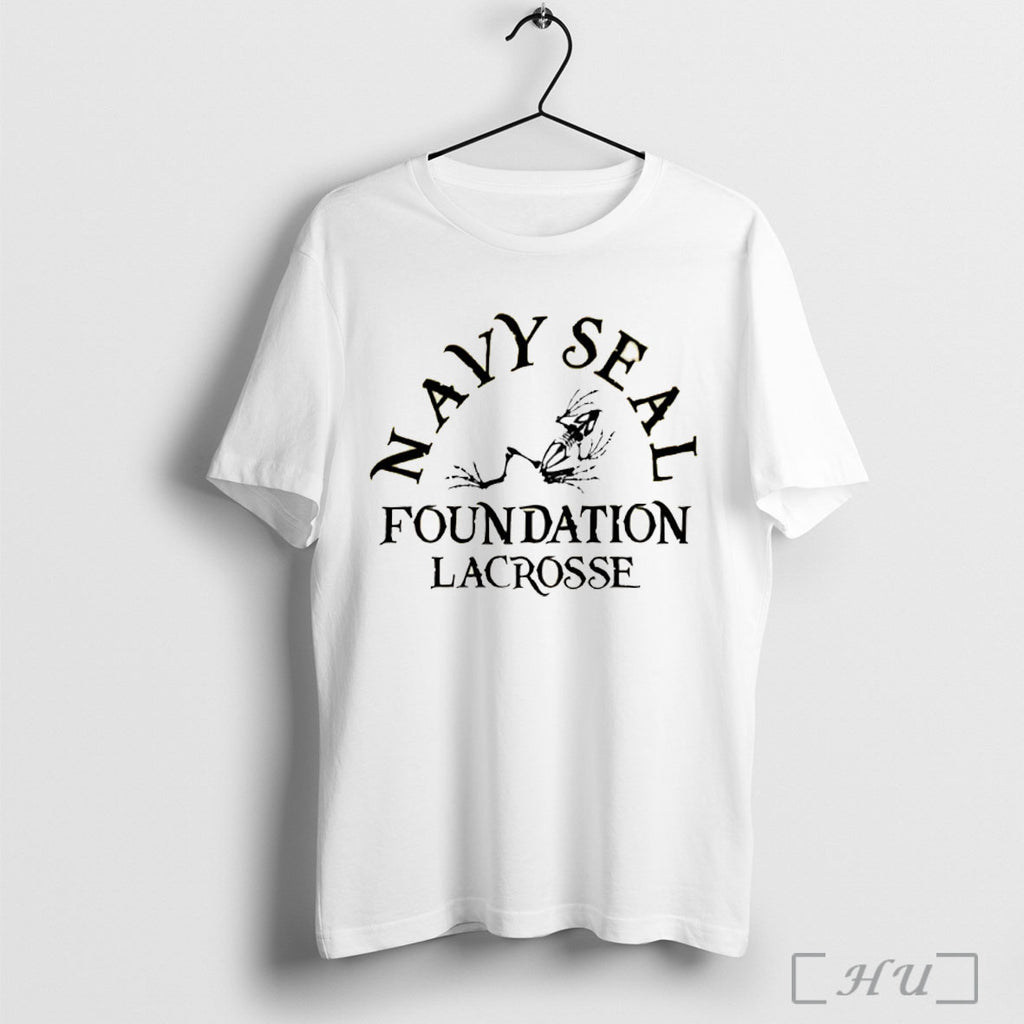 Officials Navy Seal Foundation Lacrosse Athletic T Shirt