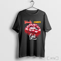 Officials Nebraska And Chiefs Lip Logo Girl T Shirt