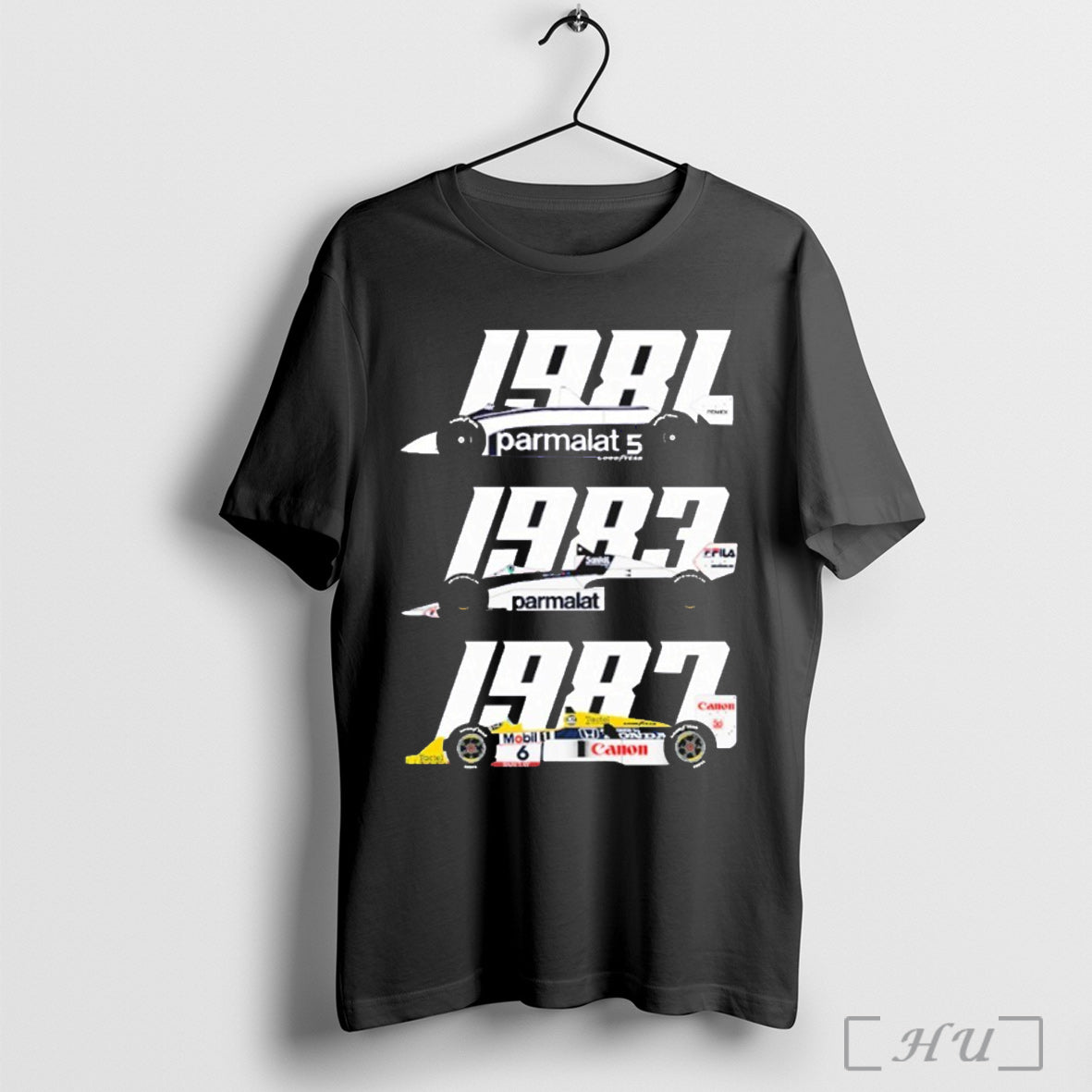 Officials Nelson Piquet Three Time World Champion F1 T Shirt