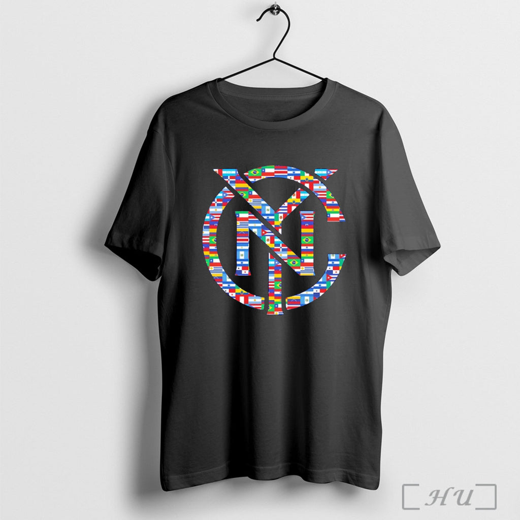 Officials New York City Fc Hispanic Heritage Month Logo T Shirt