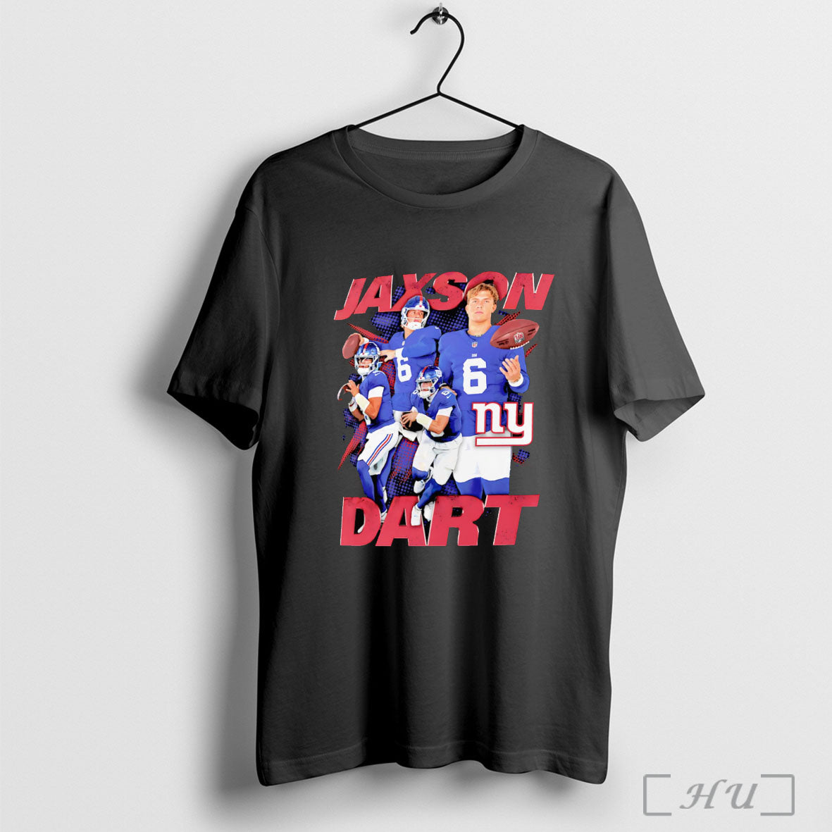 Officials New York Giants Jaxson Dart Notorious T Shirt