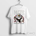 Officials New York Mets Americas Pastime 250th Tri Blend Tee