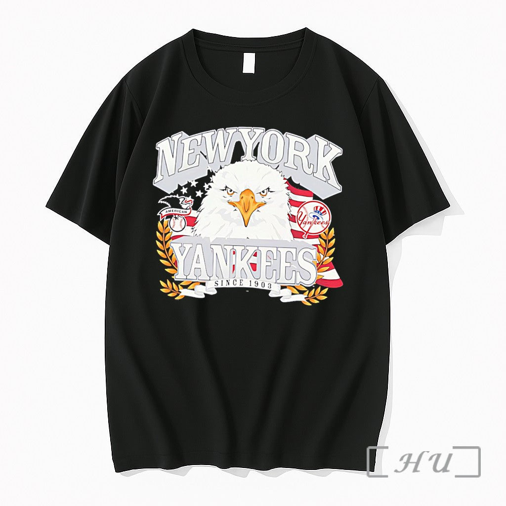 Officials New York Yankees Americana Eagle Celebrating Americas 250th Tee