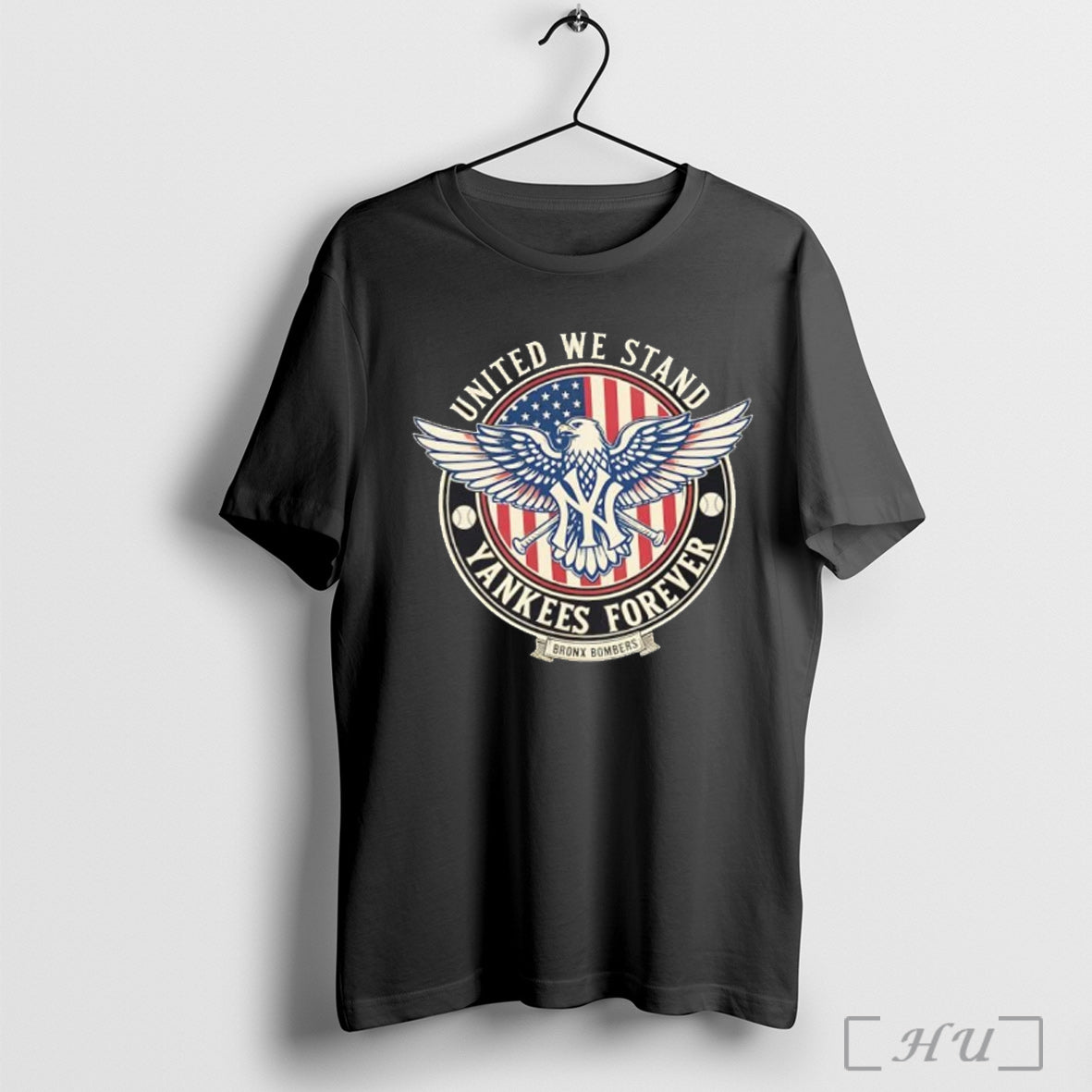 Officials New York Yankees United We Stand Yankees Forever Bronx Bombers T Shirt