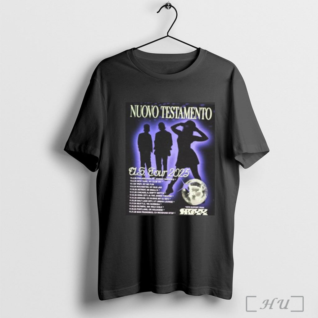 Officials Nuovo Testamento Us Tour 2025 T Shirt