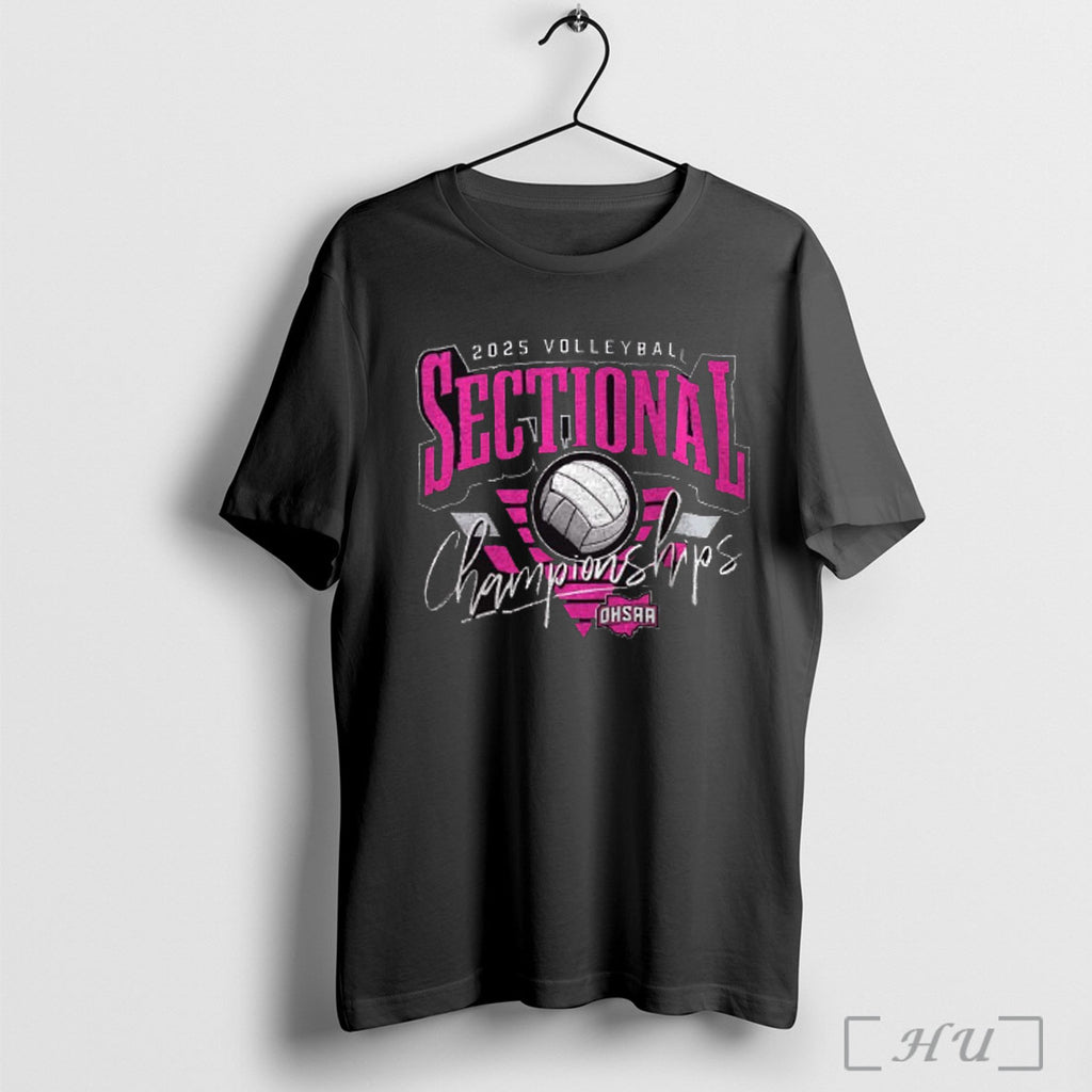 Officials Ohsaa Volleyball Sectionals Championships 2025 T Shirt