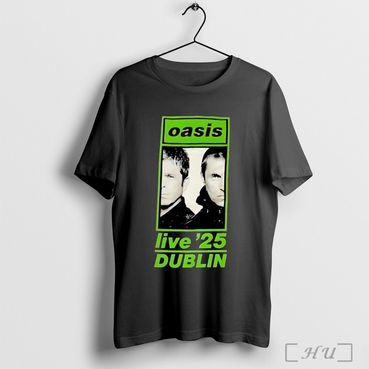 Officials Oasis Live 25 Dublin Liam And Noel Gallagher Music Band T Shirt