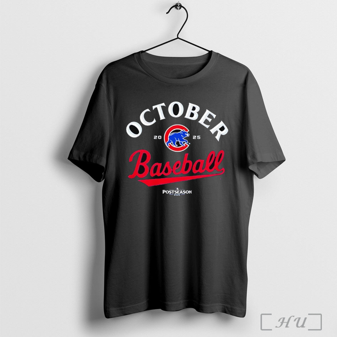 Officials October Baseball Chicago Cubs 2025 Mlb Postseason T Shirt
