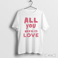 Officials Official Amanda Knox Wearing All You Need Is Love T Shirt