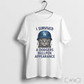 Officials Official I Survived Los Angeles Dodgers Bullpen Appearance Lets Go Dodgers Cat
