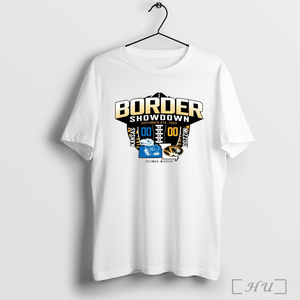 Officials Official Mizzou Tigers Football Victory Kansas Jayhawks Border Showdown September 6th 2025 Columbia Missouri
