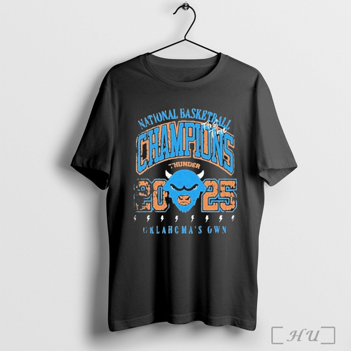 Officials Oklahoma City Thunder National Basketball Rumble The Bison Champions 2025 T Shirt