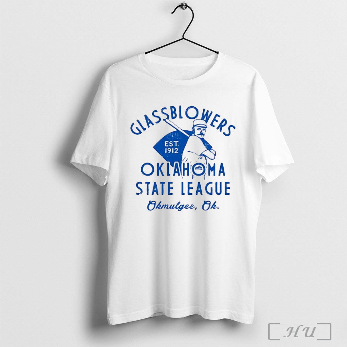 Officials Okmulgee Glassblowers Oklahoma Baseball T Shirt