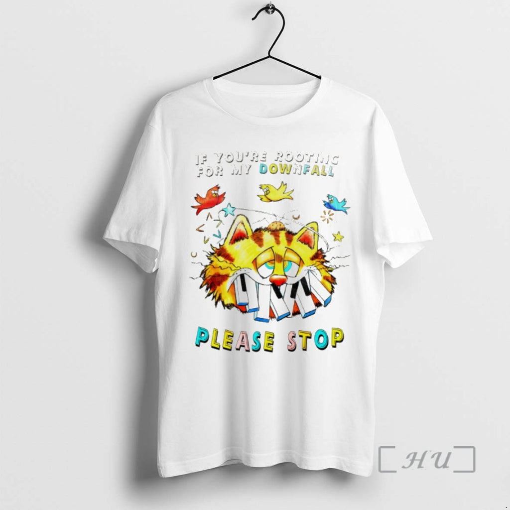 Officials Orange Cat If Youre Rooting For My Downfall Please Stop Premium T Shirts Sweater