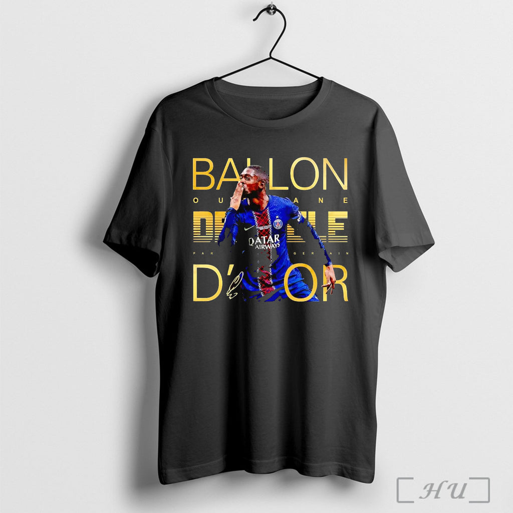 Officials Ousmane Dembele Ballon Dor Paris Saint Germain T Shirt