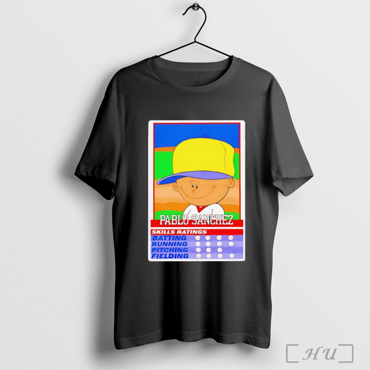 Officials Pablo Sanchez Backyard Baseball Skill Ratings T Shirt