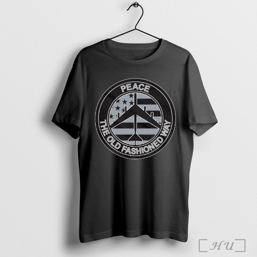 Officials Peace The Old Fashioned Way T Shirt
