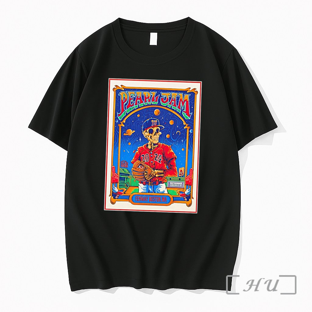 Officials Pearl Jam Boston Fenway Framed Tee