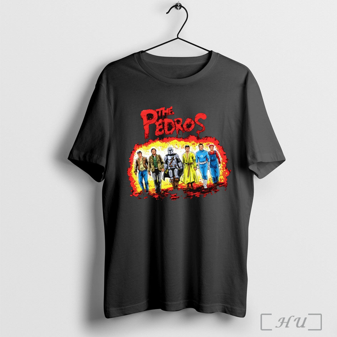 Officials Pedro Pascal X The Warriors The Pedros Remix T Shirt
