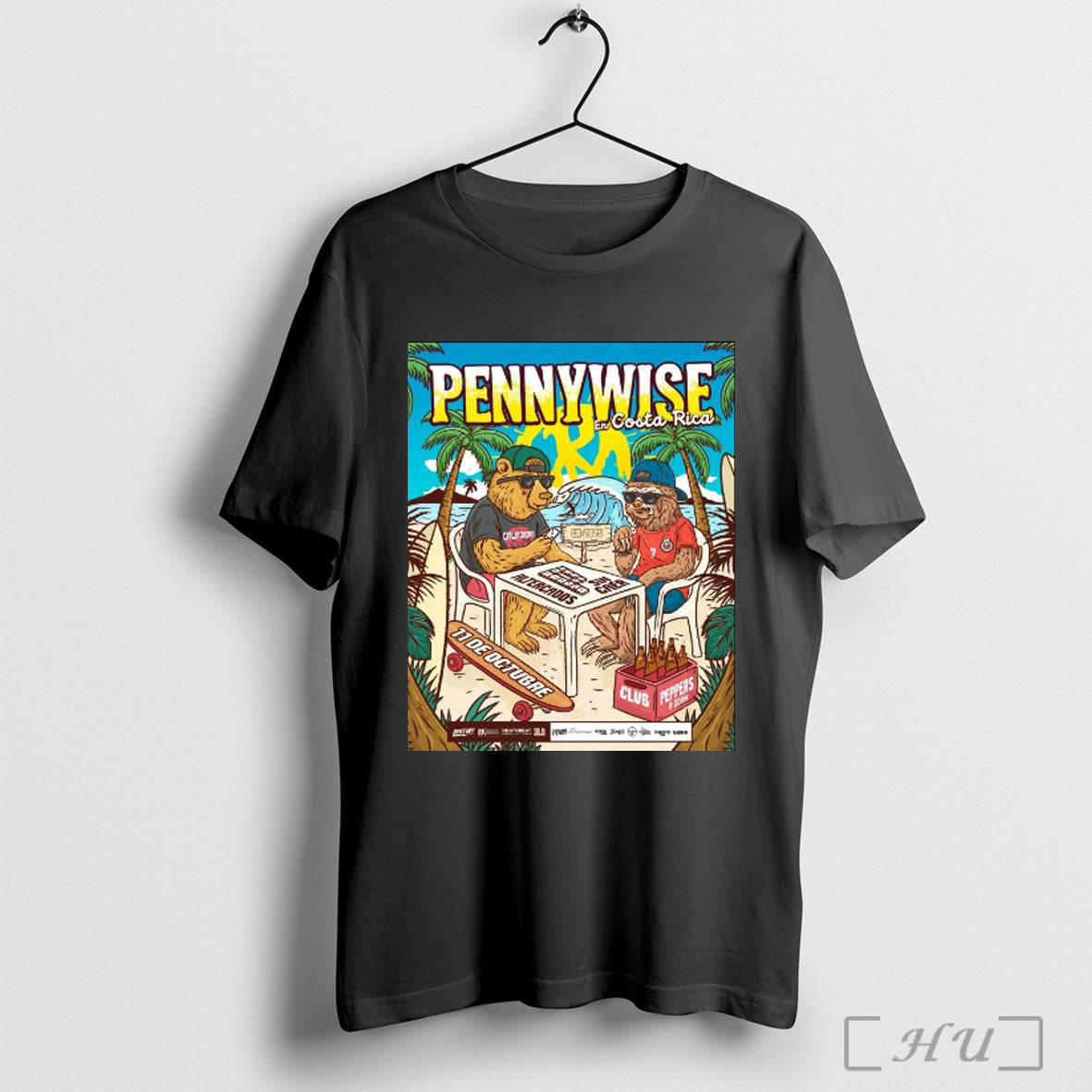Officials Pennywise In Costa Rica Saturday October 11 2025 Pepper Club San Jose