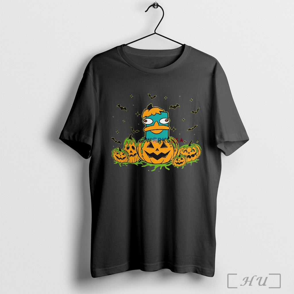 Officials Perry The Platypus Halloween T Shirt