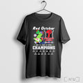 Officials Philadelphia Phillies Back 2 Back Nl East Division Champions Red October T Shirt