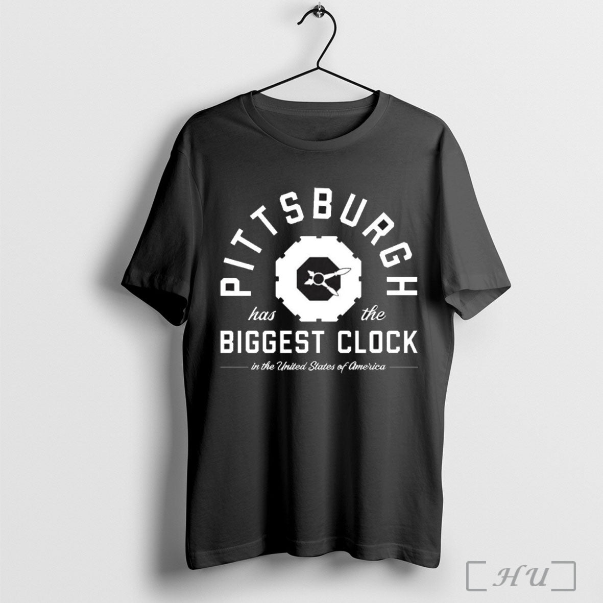 Officials Pittsburgh Biggest Clock T Shirt