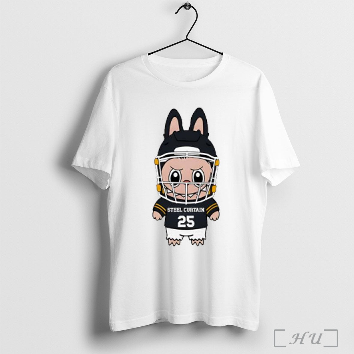 Officials Pittsburgh Labubu Funny Football Ladies T Shirt
