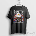 Officials Pittsburgh Pirates Americas Pastime 250th Tri Blend Tee
