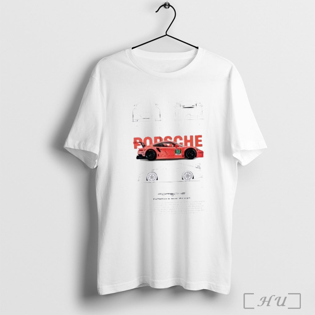 Officials Porsche 911 Gt3 Rs Racing Car T Shirt