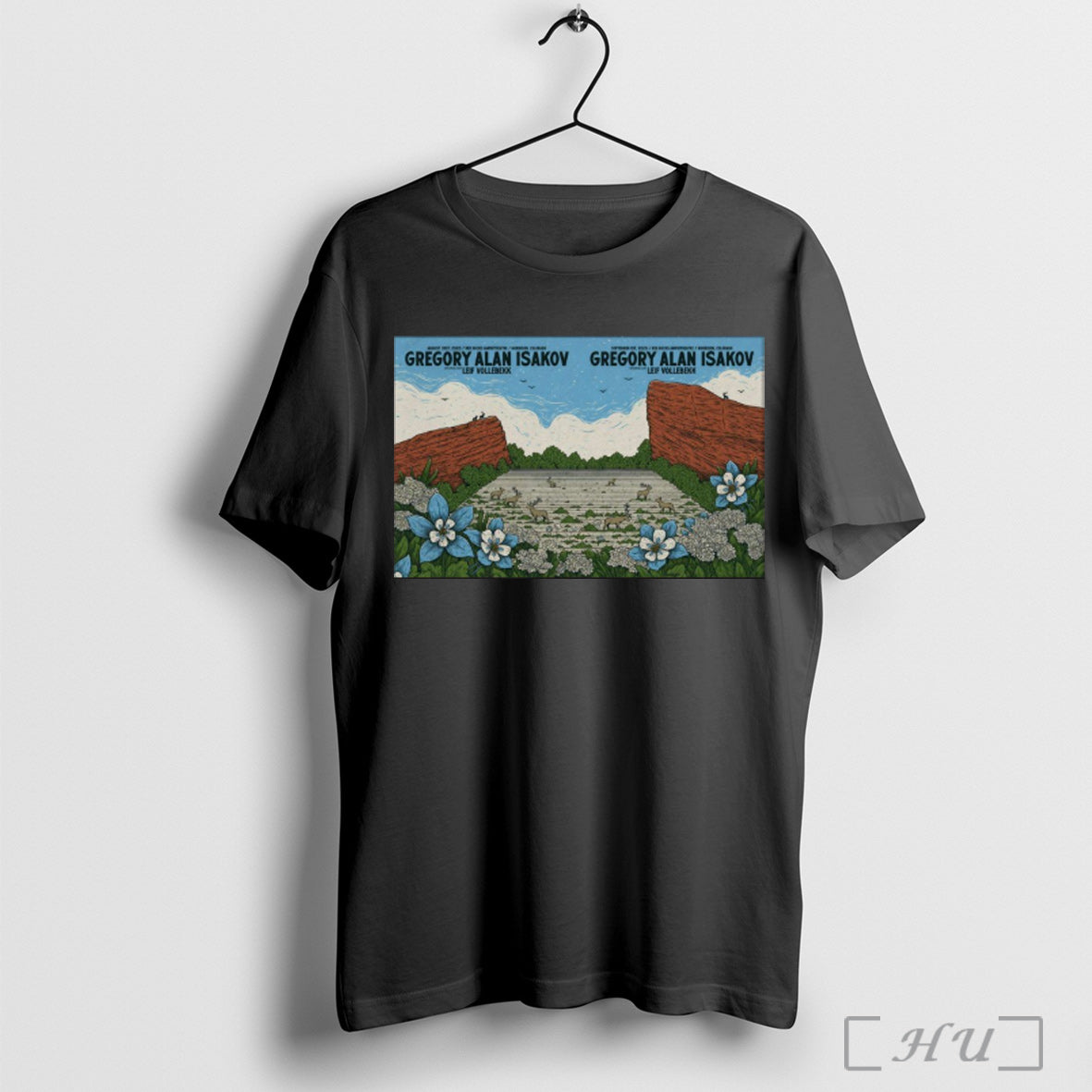 Officials Poster Gregory Alan Isakov At Red Rocks Amphitheatre On August 31 September 1 2025