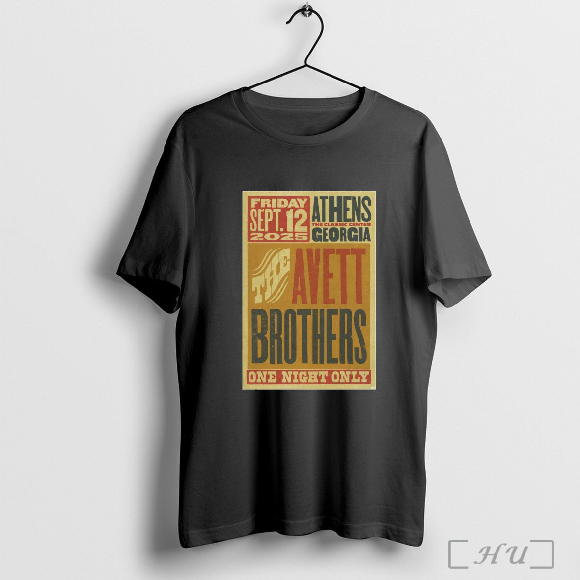 Officials Poster The Avett Brothers September 12 2025 The Classic Center Athens Ga