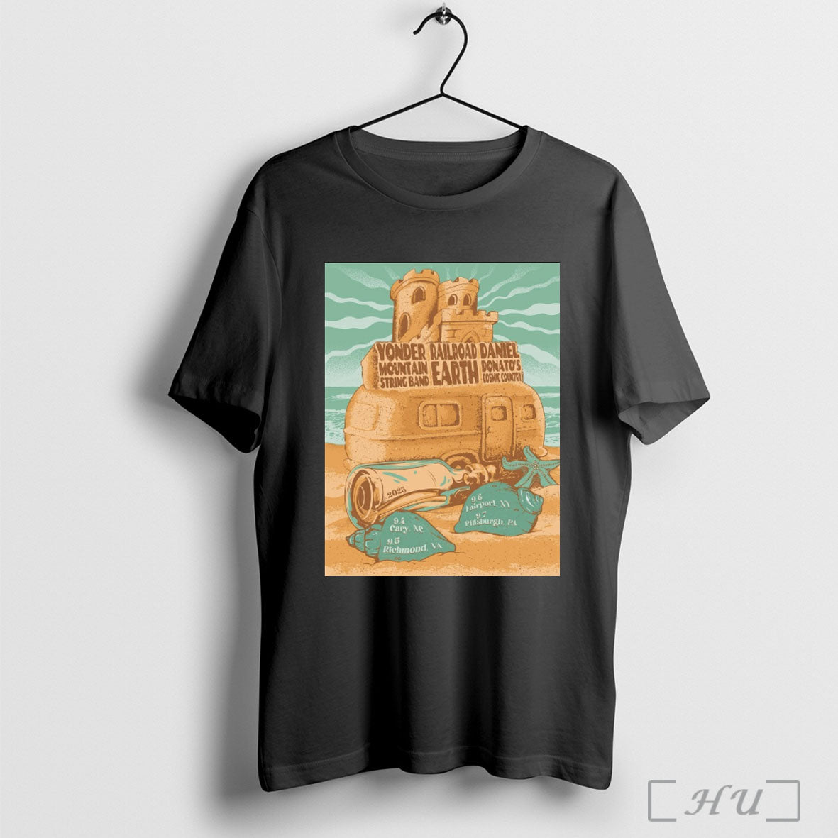 Officials Poster Yonder Mountain String Band Daniel Donato Railroad Earth Tour September 4 7 2025