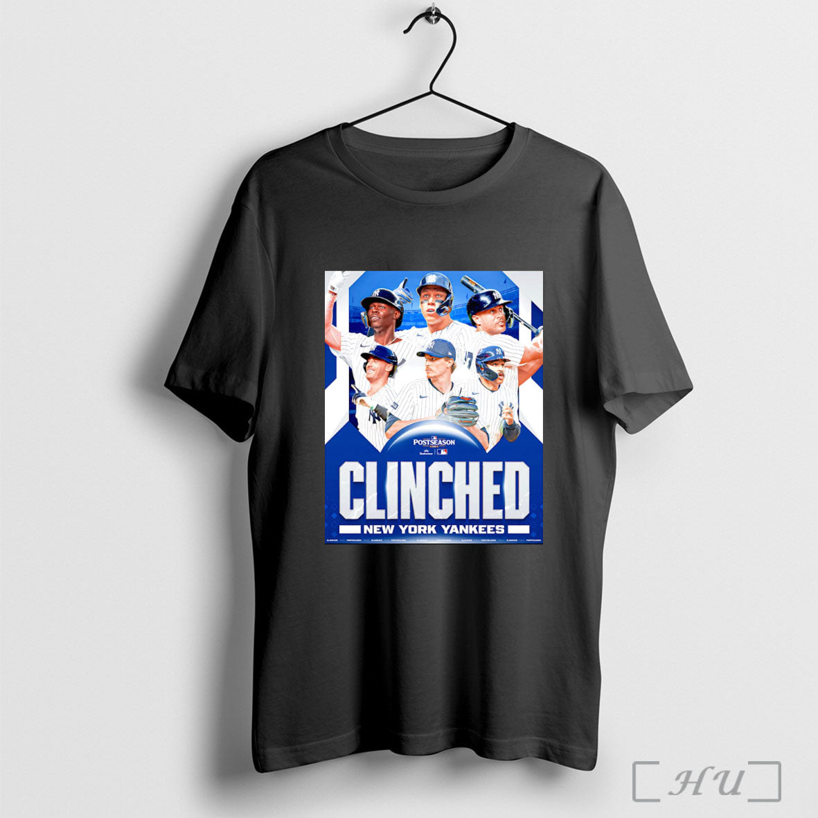 Officials Postseason 2025 Clinched New York Yankees T Shirt