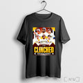 Officials Postseason 2025 Clinched San Diego Padres T Shirt