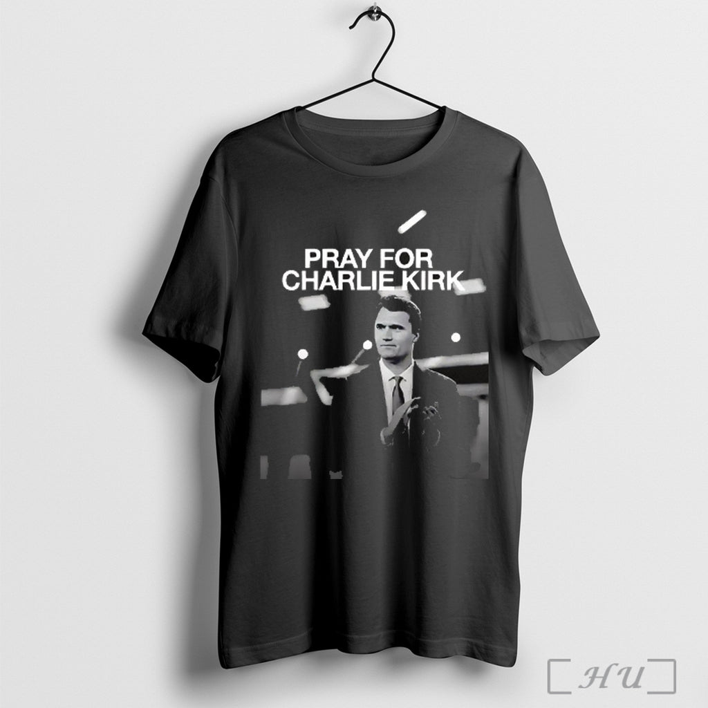Officials Pray For Charlie Kirk Portrait T Shirt