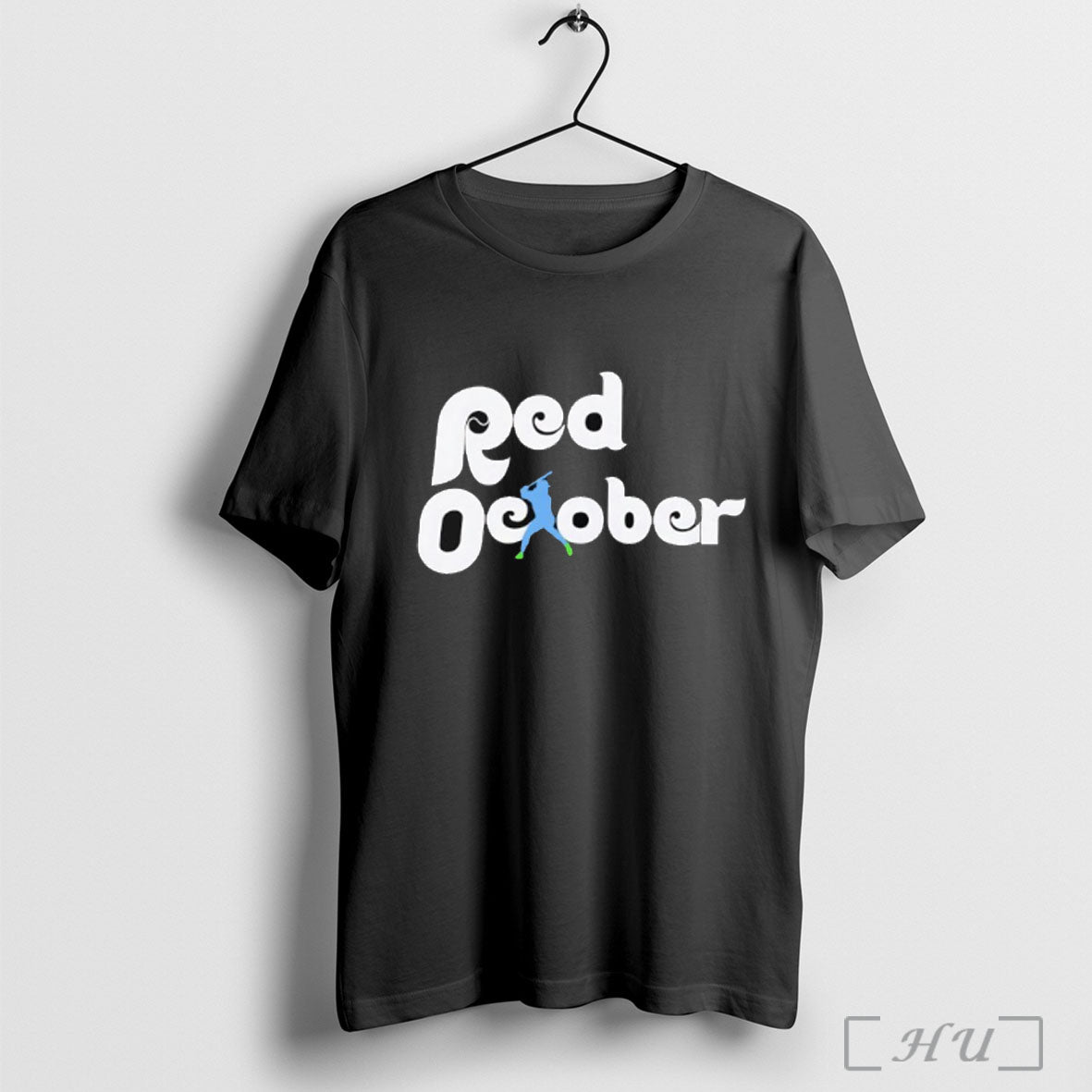 Officials Red October Philadelphia Phillies Baseball Player T Shirt