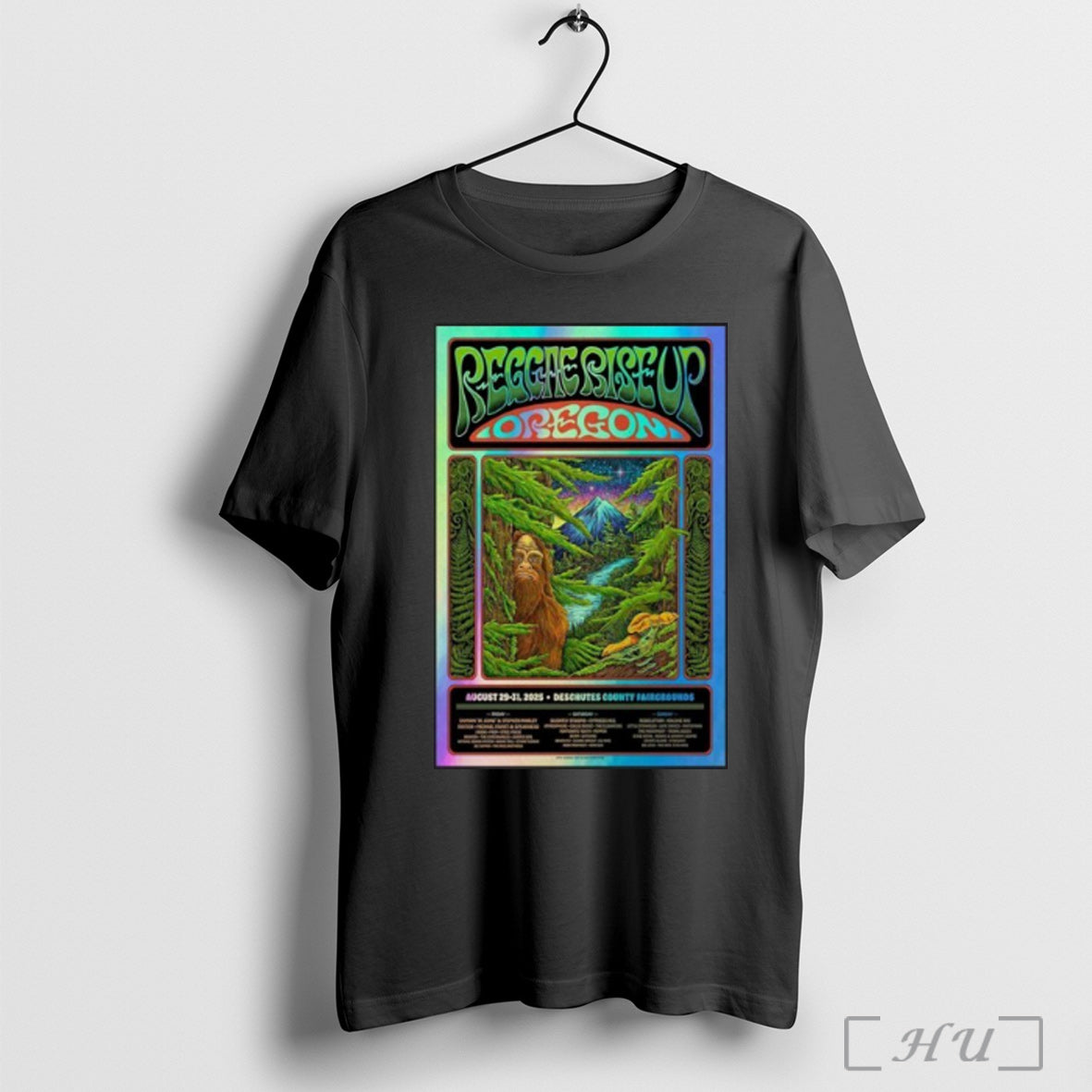 Officials Reggae Rise Up Oregon Redmond Or Aug 29 31 2025 Poster T Shirt