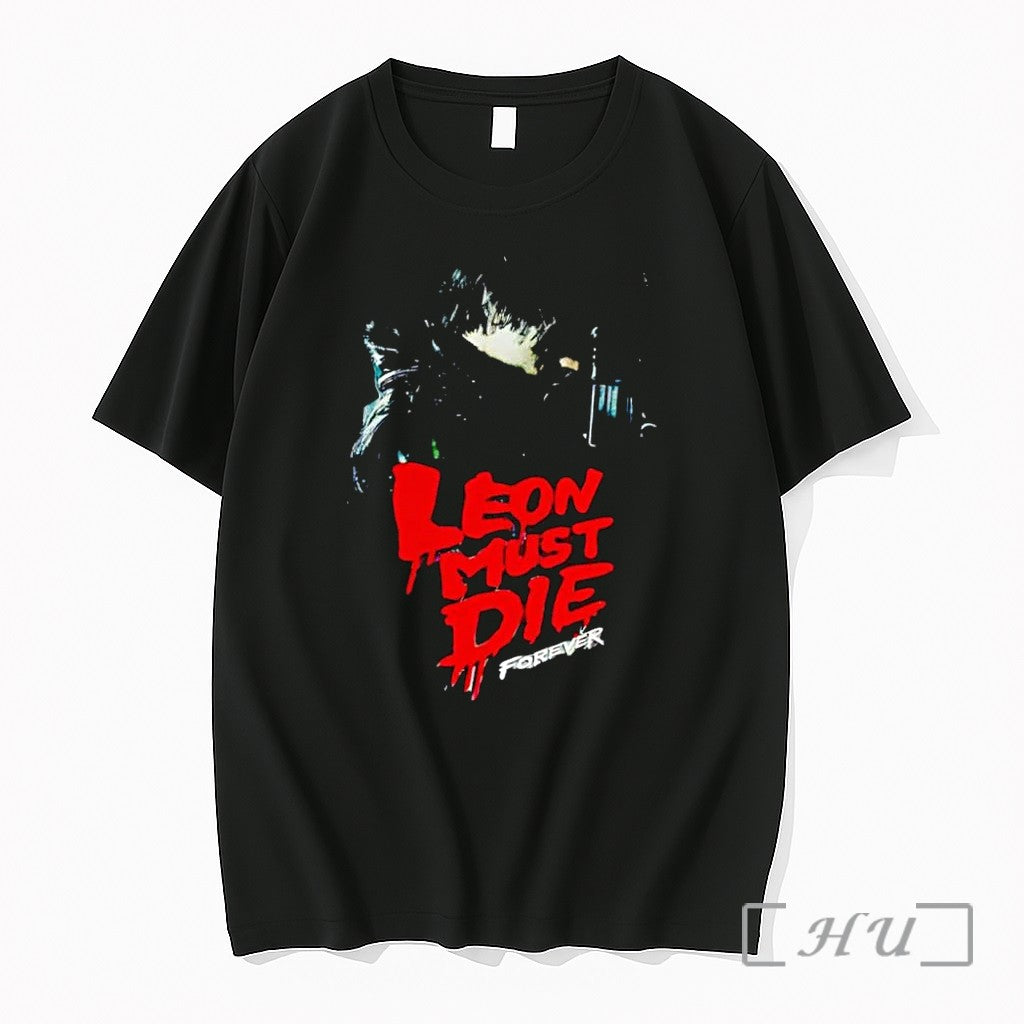 Officials Resident Evil Leon Must Die Forever Black
