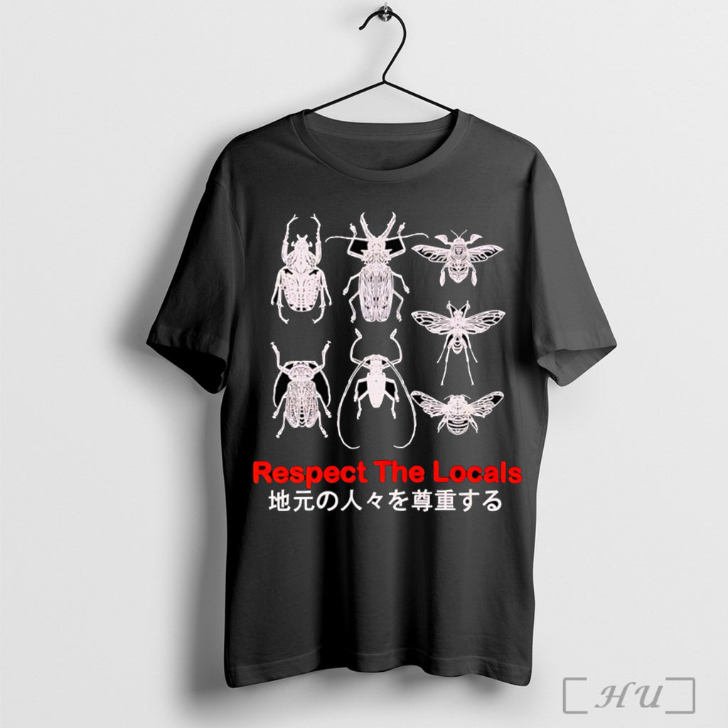 Officials Respect The Locals Bugs T Shirt